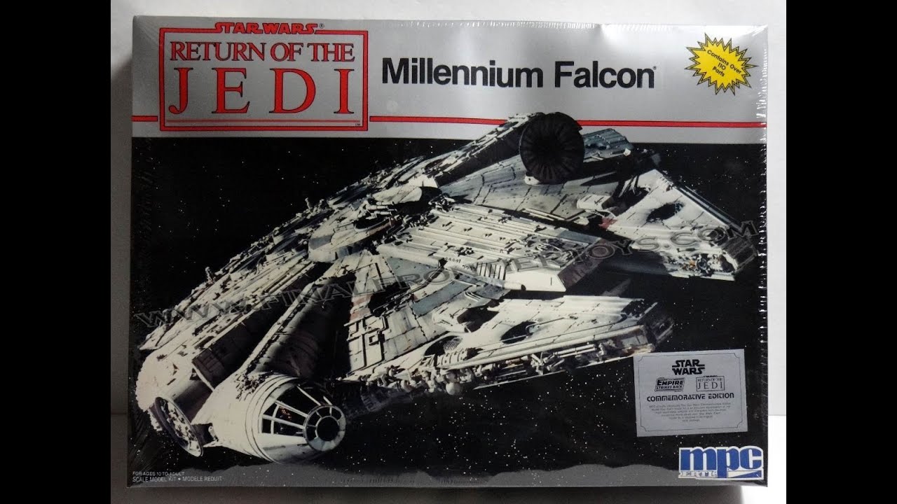 millennium falcon model kit