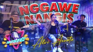 ALVI ANANTA - NGGAWE NANGIS || LIVE AKUSTIK MUSIK ||OFFICIAL VIEDO MUSIC || VIRANO CREATOR