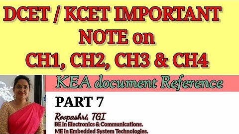 DCET 2022/ KCET : PART 7: IMPORTANT NOTE ON CHOICE 1, CHOICE 2, CHOICE 3, CHOICE 4 ( KEA document )