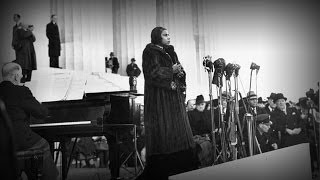 Echoes from Marian Anderson's defiant performance