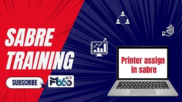 How to Assign a Printer in Sabre GDS | Ticket & Itinerary Printing Setup