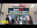 Man who drove GameStop mania speaks out | GMA