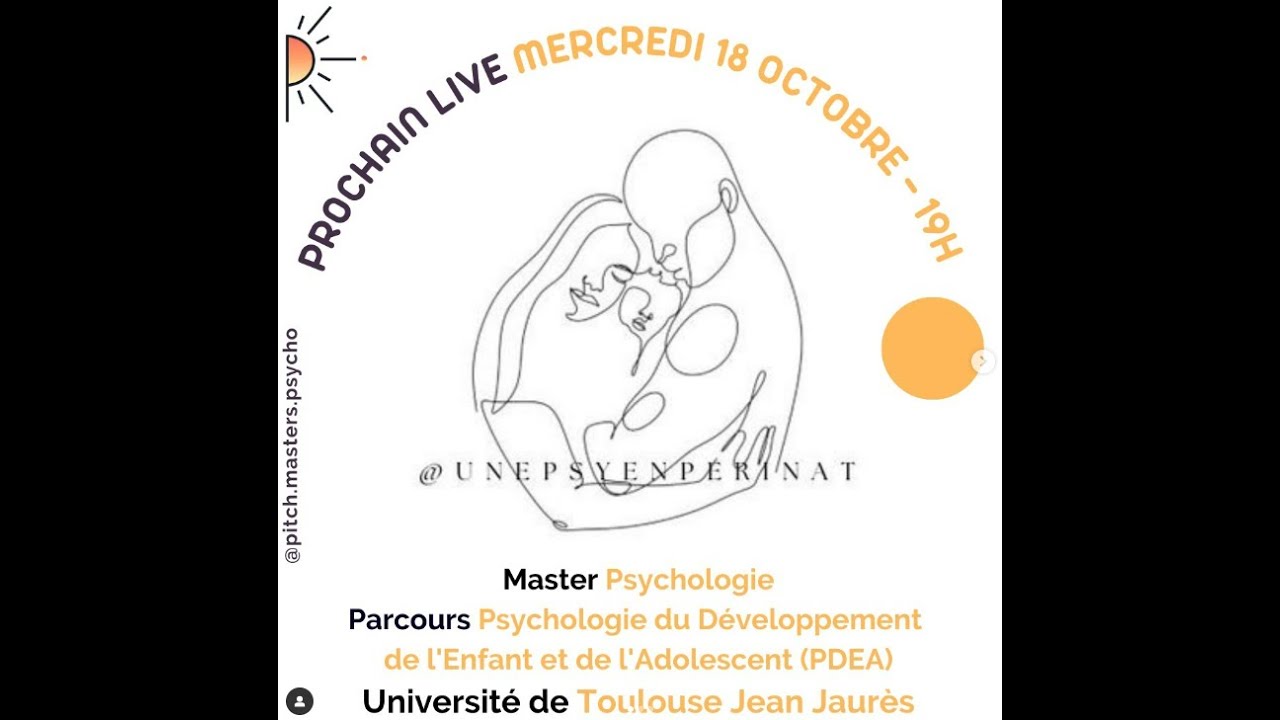 Master Psychologie du dév de l'enfant et de l'ado - Université de Toulouse Jean Jaurès