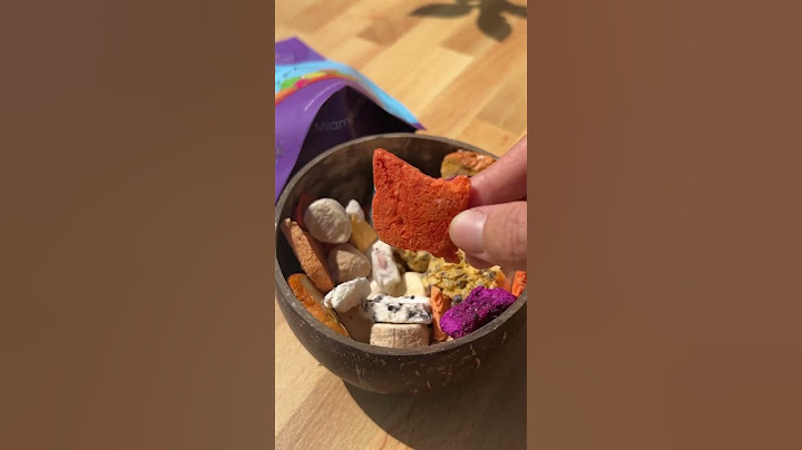 Have you tried freeze dried tropical fruit?