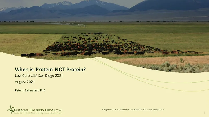 Dr. Peter Ballerstedt - 'When is 'Protein' NOT Pro...