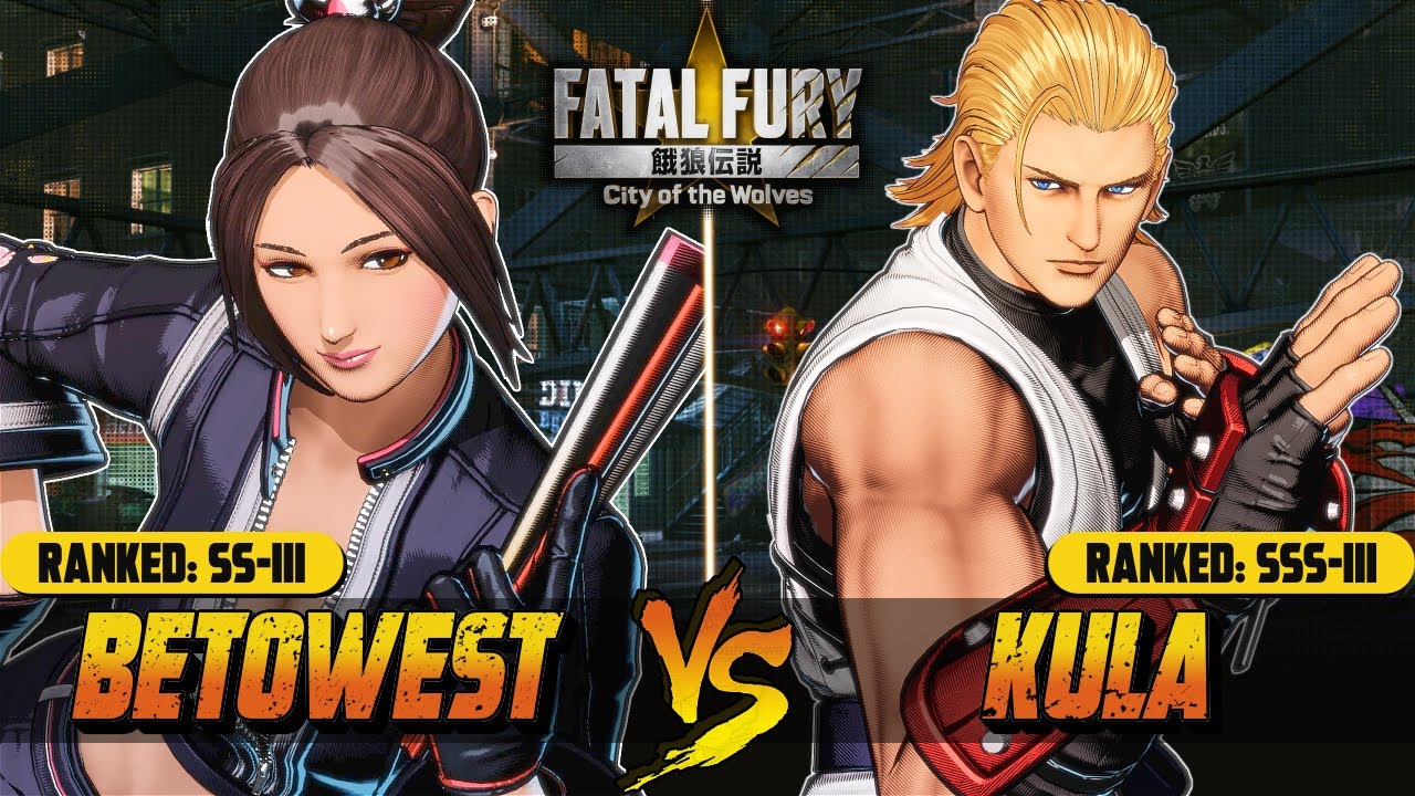 Fatal Fury: CotW | BETOWEST (MAI) vs KULA (ANDY) | High Level Gameplay