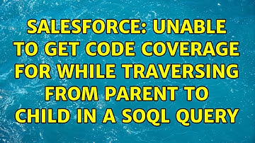 Salesforce: Unable to get code coverage for while traversing from parent to child in a SOQL query