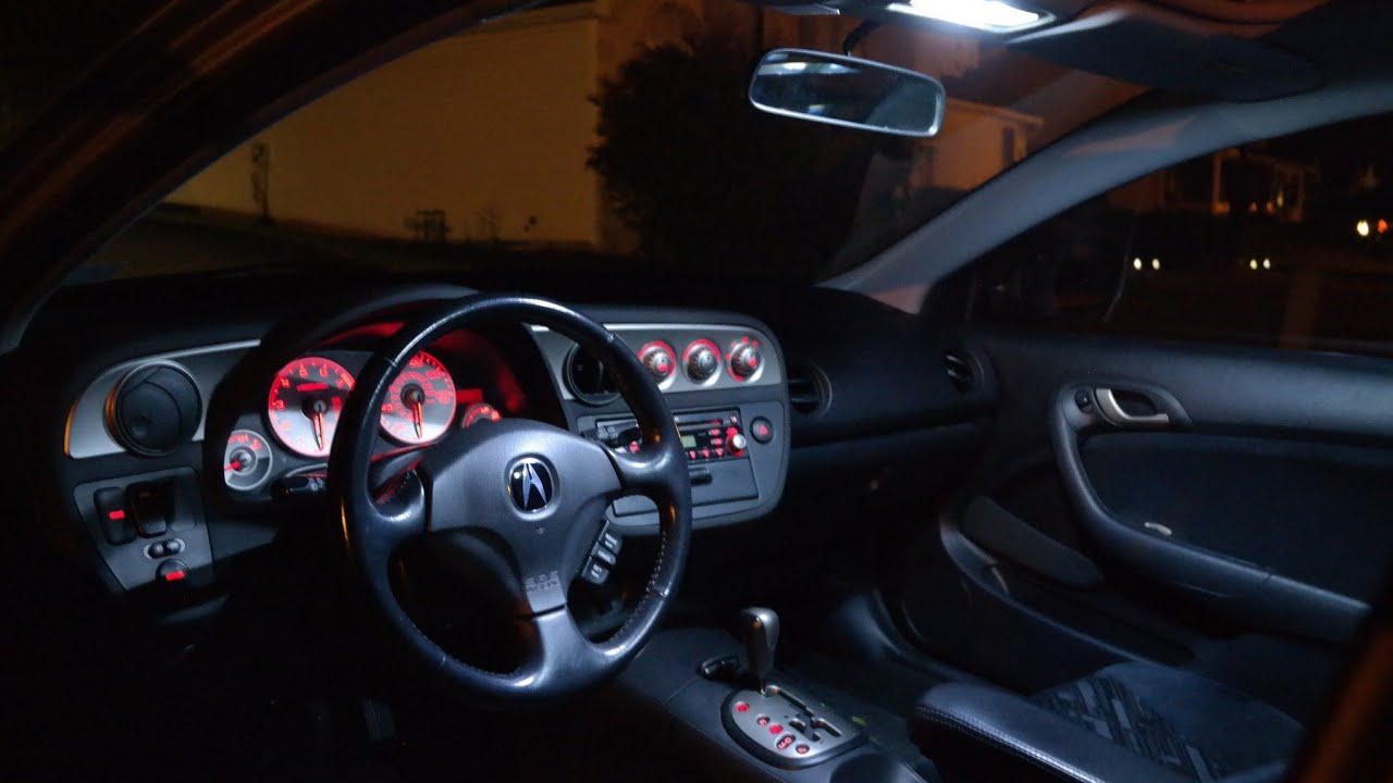 How To Replace Acura Rsx Interior And Exterior Bulbs To Leds Tutorial