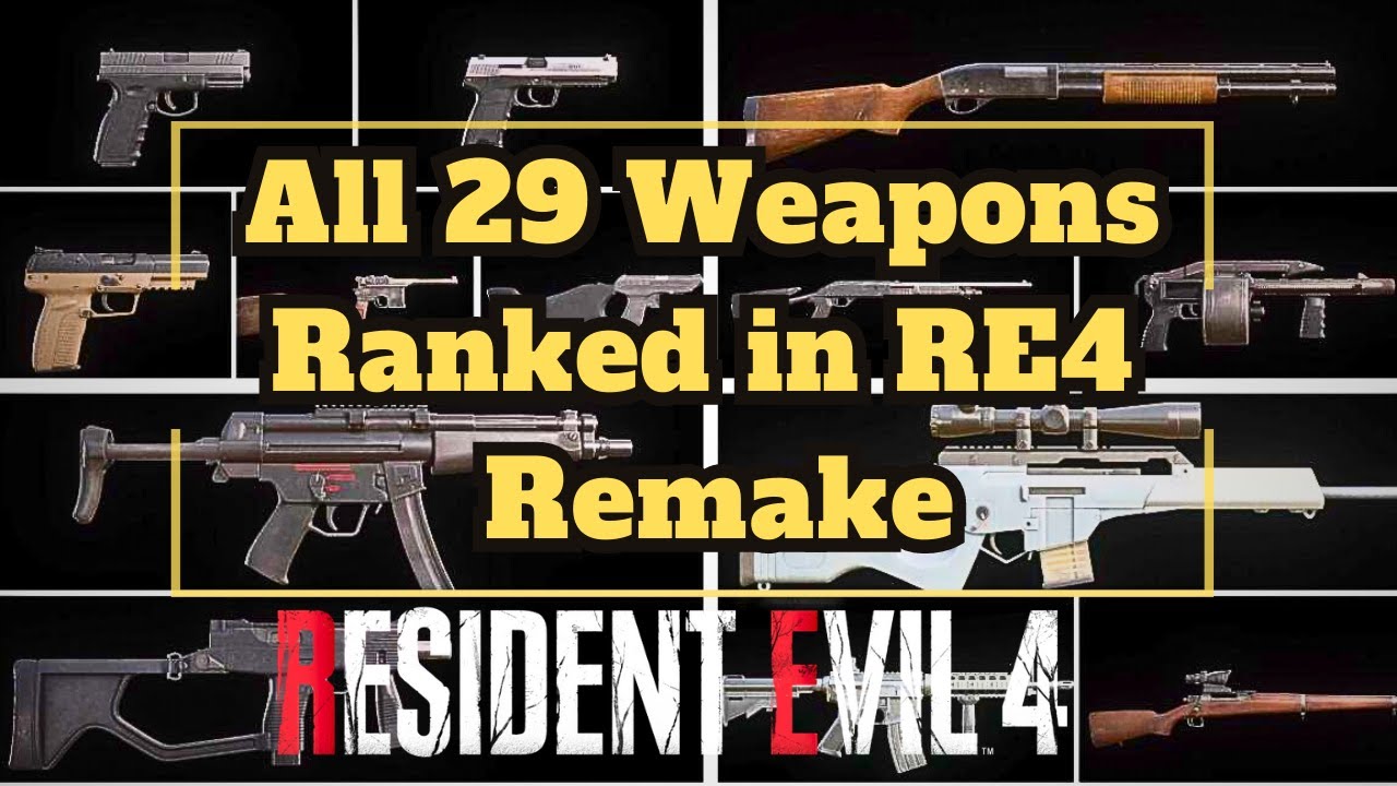 Every Weapon In Resident Evil 4, Ranked From Worst To Best