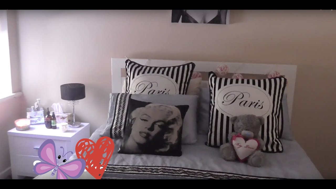 My Room Tour White Paris Marilyn Monroe Theme Melbourne