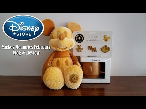 february mickey memories plush