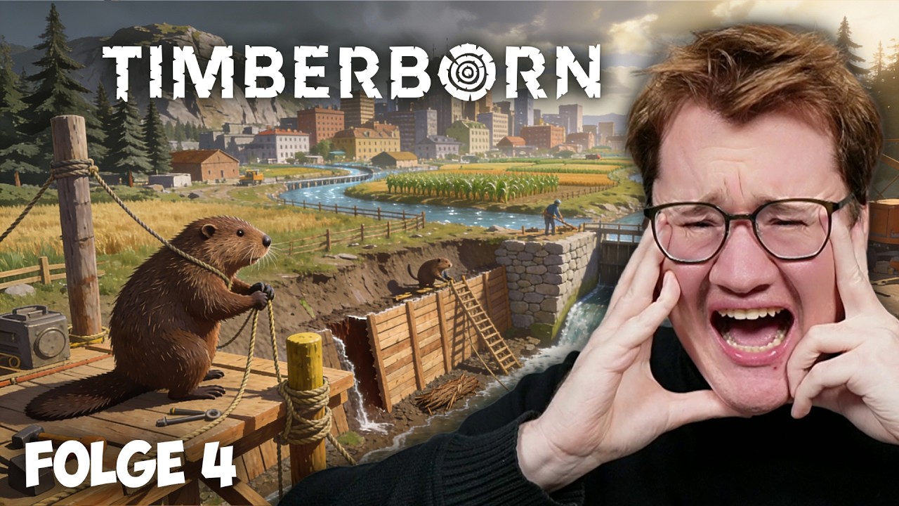 PUMPIS IM BAU-RAUSCH! | Timberborn #4 – Stadt wächst ohne Ende