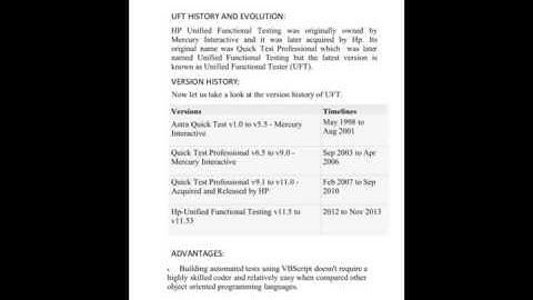 HP QTP/UFT Functional Test Automation tool Tutorial Introduction - Slide 9