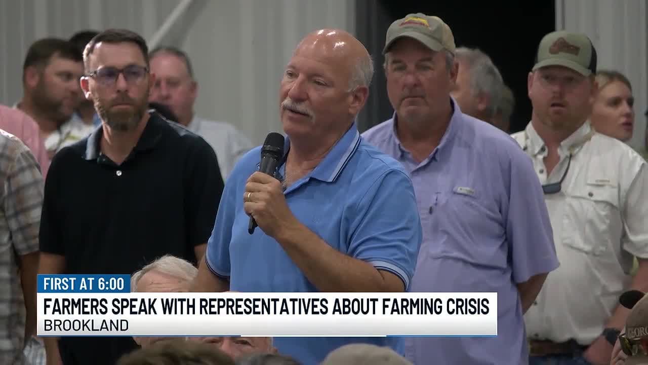 ‘I have never been as worried as I am now’: Arkansas farmers gather to share concerns