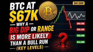 BTC at $67K Why a Big Dip or Range is More Likely Than a Bull Run Key Levels.