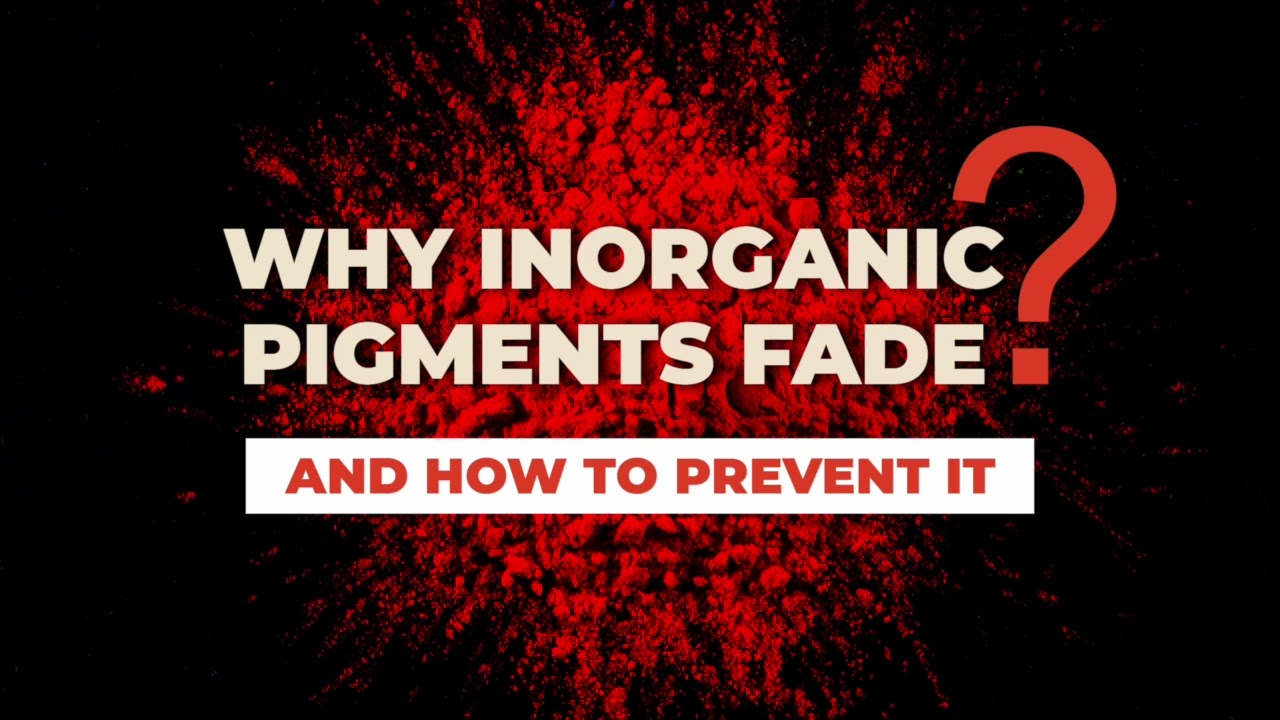 Why Inorganic Pigments Fade — And How to Prevent It