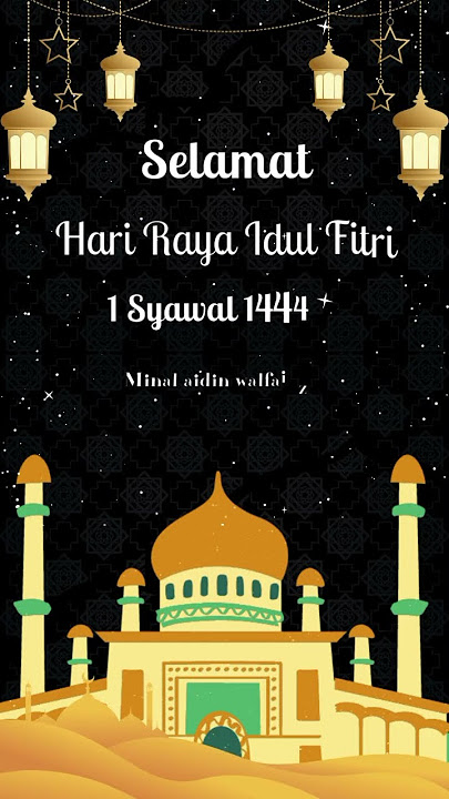 Video Ucapan Selamat Idul Fitri 2023 Free Download