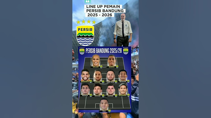 LINE UP PEMAIN PERSIB BANDUNG 2025 - 2026 🔥🔥#persib #persibstory #persibjuara
