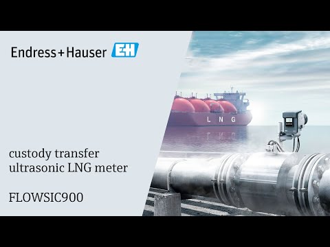 FLOWSIC900 - ultrasonic flow meter for LNG custody transfer