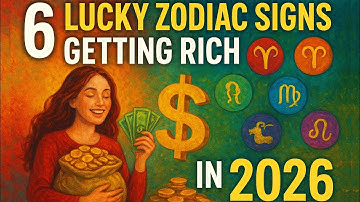 6 Lucky Zodiac Signs Getting Rich in 2026 | Ziggy Natural