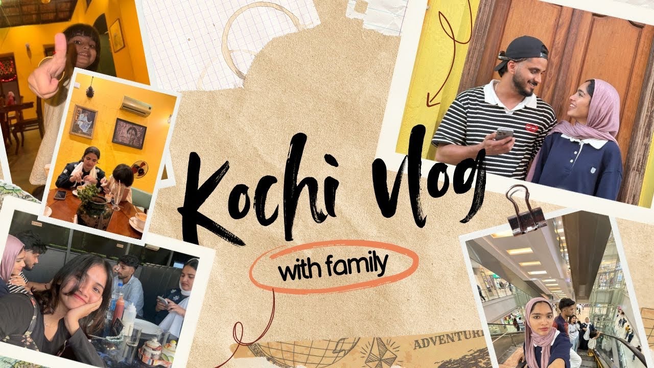 Kochi vlog | A day with my family 💓| rizlyabdulvlogs