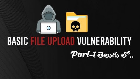 Basic File Upload Vulnerability in Telugu | Ethical Hacking | Cybersecurity | Orsu Evil Corp