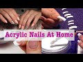 DIY : Acrylic Nails at Home in Budget | Get Salon Like Nails At home in Budget