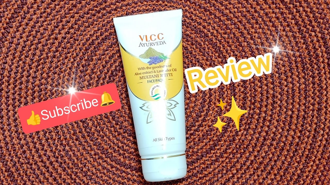 VLCC Ayurveda Multani Mitti Face Pack ReviewVLCC Ayurveda Face Pack