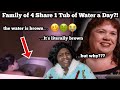 Family Shares Bath Water to Save Money?! - Reaction Video