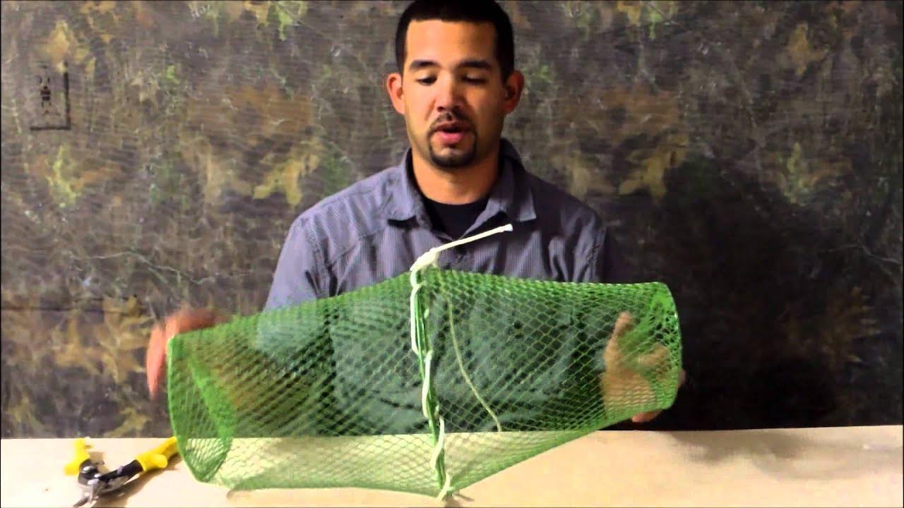 DIY bait fish trap. Building a bait fish trap for 2 YouTube