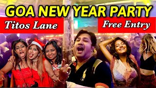 GOA VLOG 2022 | TITO'S LANE | Goa New Year Party | Goa Nightlife | BAGA | Calangute | GOA Free Clubs