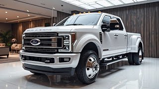 2025 Ford F-650 Super Duty – อสูรรถกระบะตัวจริงในสีเบจ!