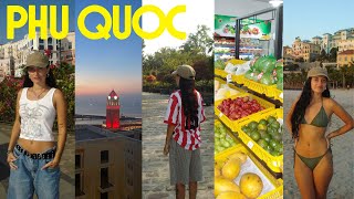 2 DAYS IN PHU QUOC VIETNAM | hiking, sunset town, grocery shopping