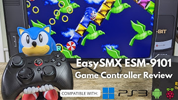 EasySMX ESM-9101 Review - Game controller for Windows PC, PlayStation 3, Raspberry Pi & Android