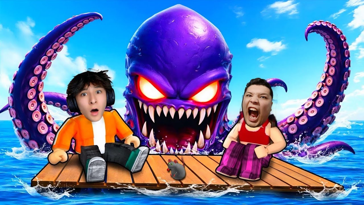 Roblox Lekin Dengiz Maxluqi Bilan 101 Kun!