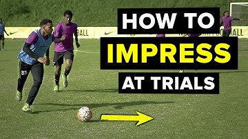 DO THIS to impress scouts at a football trial | 5 things