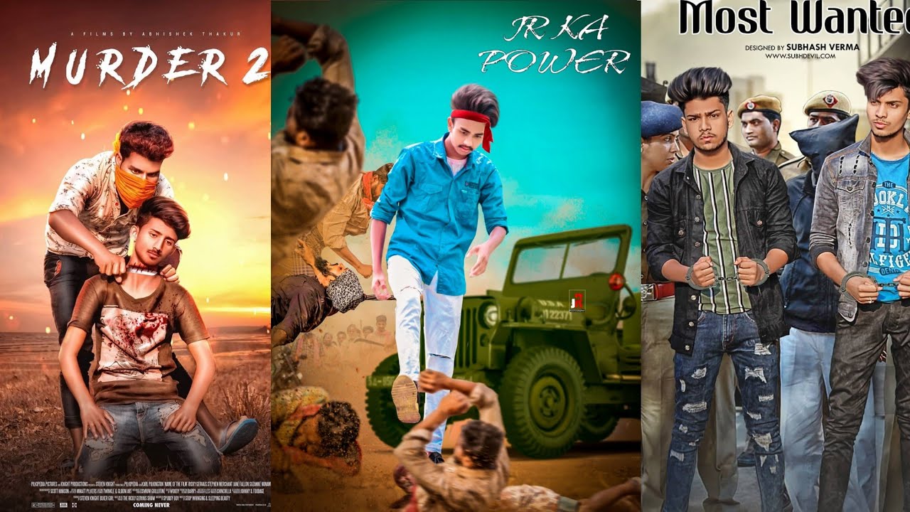 action movie poster editing like subh Devil 🔥|| How to edit photo like subh Devil effect