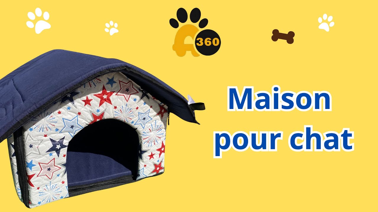 Maisonnette cosy pour chat & petit chien – refuge élégant et confortable