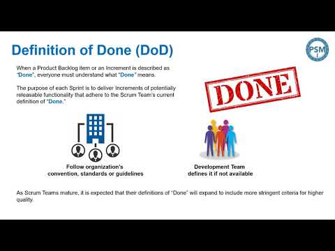 29. Definition of Done