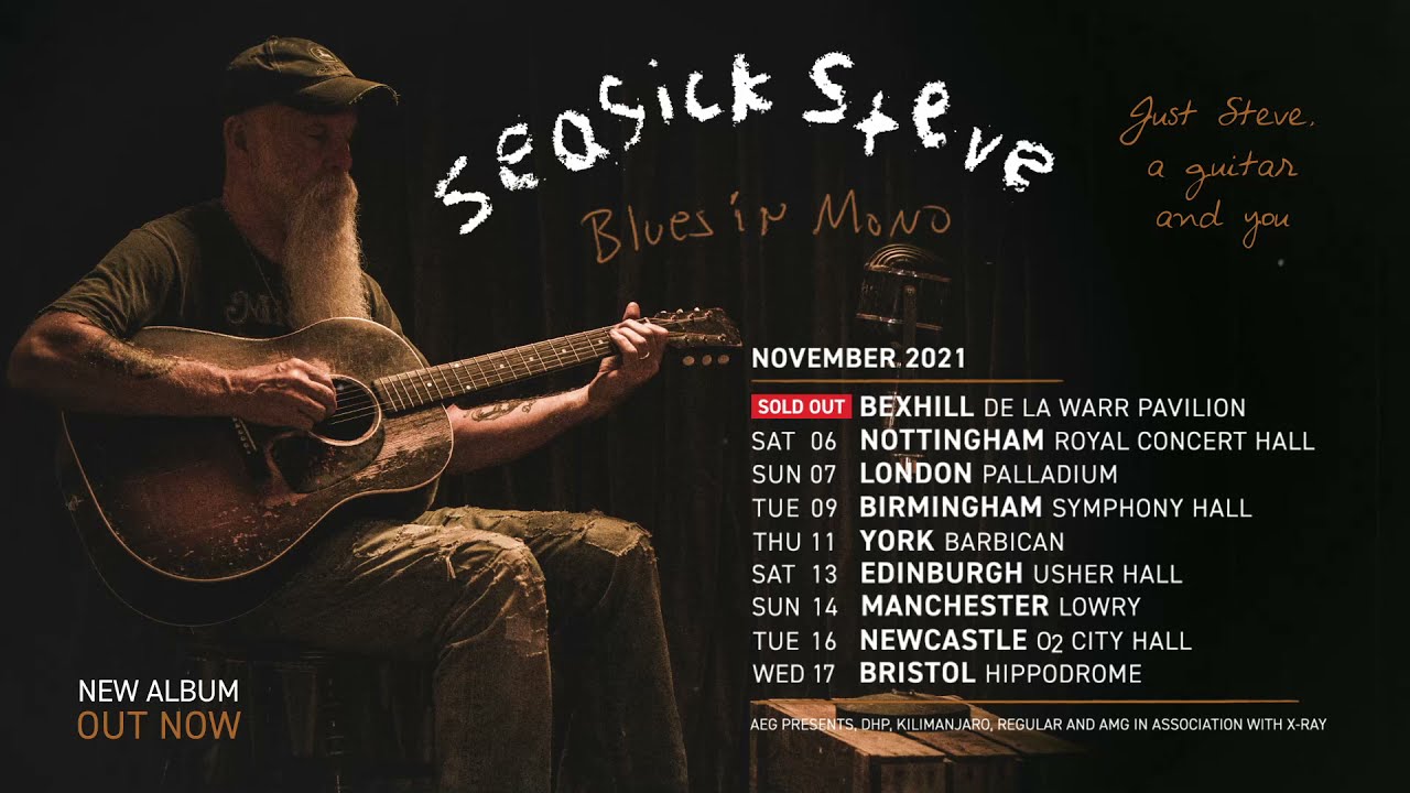 seasick steve uk tour 2023