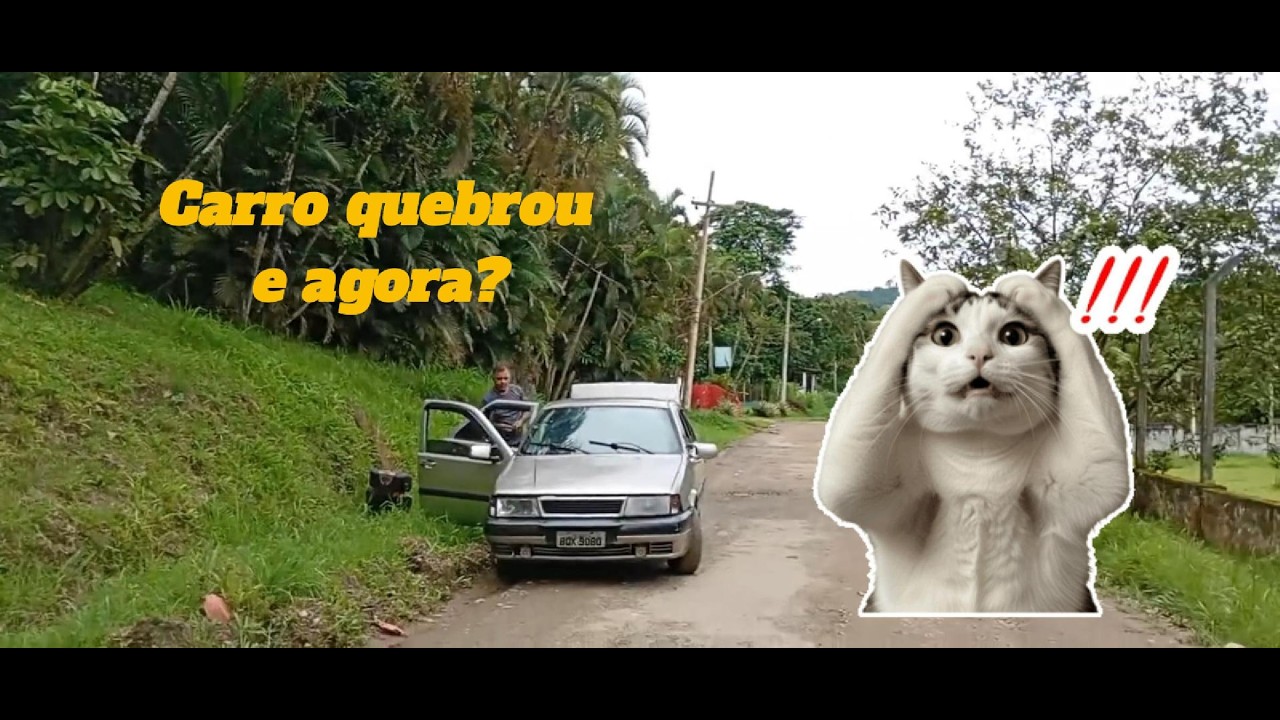 O carro quebrou no 2 dia em Pedro de Toledo.