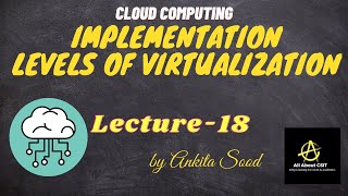 Implementation Levels of Virtualization | Cloud Computing | Lec 18| Ankita Sood