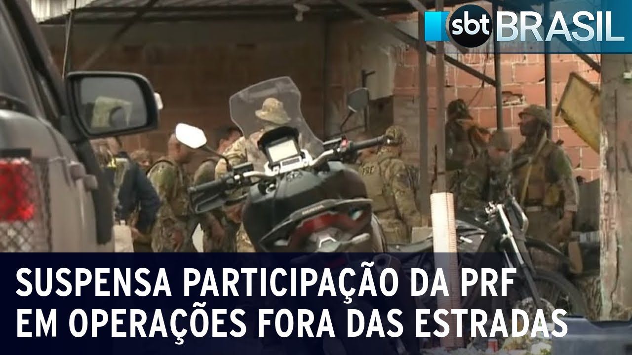 Justiça suspende participação da PRF em operações fora das estradas | SBT Brasil (08/06/22)