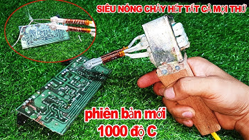 chế mỏ hàn thiếc | cách chế mỏ hàn thiếc bằng móc quần áo tại nhà