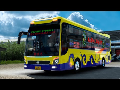 Video ETS2 Nhà Xe Nam Phát Chở Khách Về Miền Tây - youtube