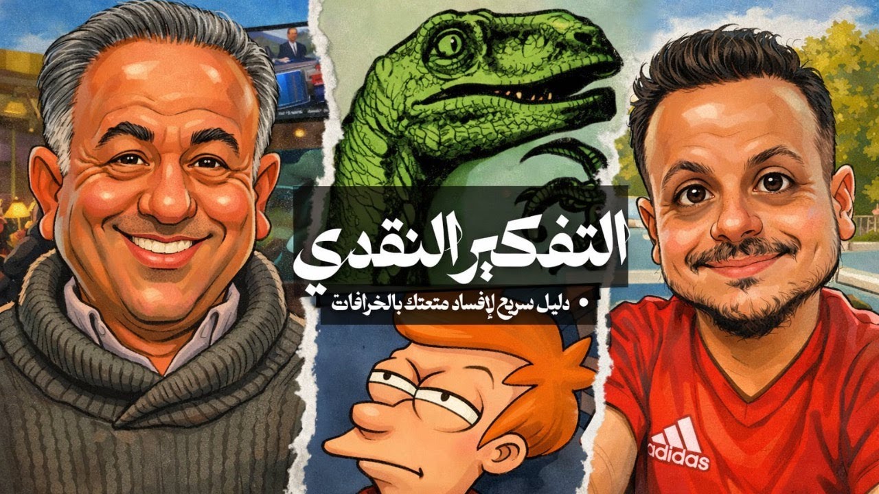 🧠 التفكير النقدي ~ دليل سريع لإفساد متعتك بالخرافات… لقاء مع المهندس ممدوح السيد 🧠