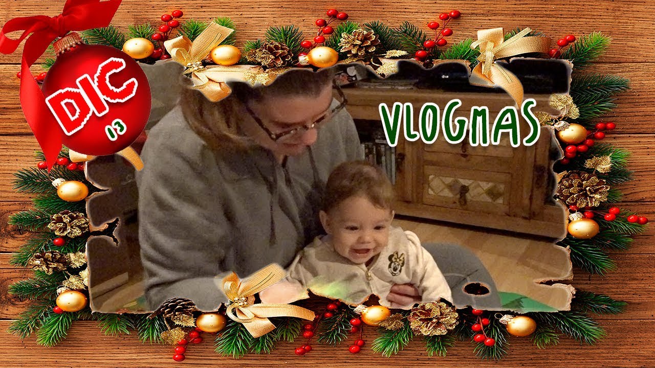 - VLOGMAS 13 DIC - Grabamos el 1º BESITO de Julia!! manualidades de animales