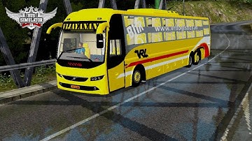 New VRL Volvo B11R Sleeper Bus Mod For Bussid l Bus simulator Indonesia #bussidmods