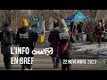 Linfo cmatv en bref du 22 novembre 2023