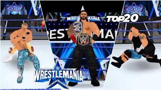 Wr3d 2k22-WrestleMania 38 Night 1 and 2 top 20 moments